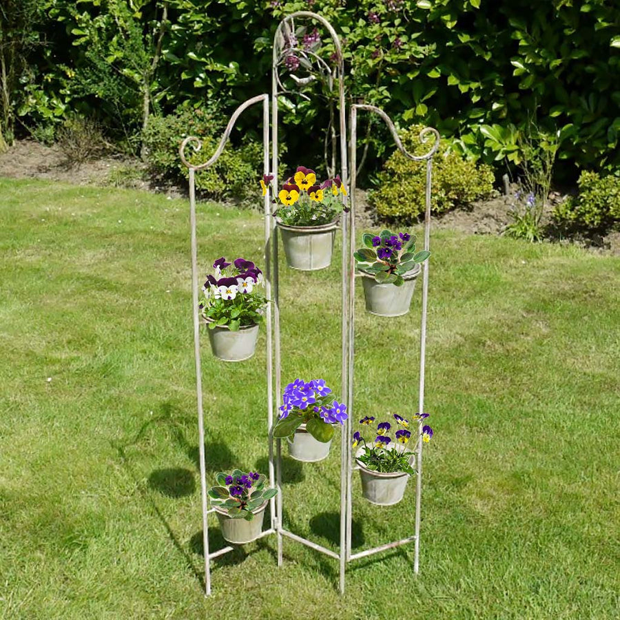 metal planter stand