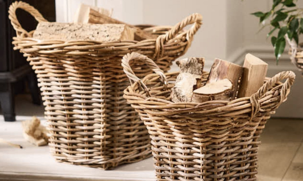 The Benefits of Using a Fireside Log Basket: More Than Just a Decorative Piece