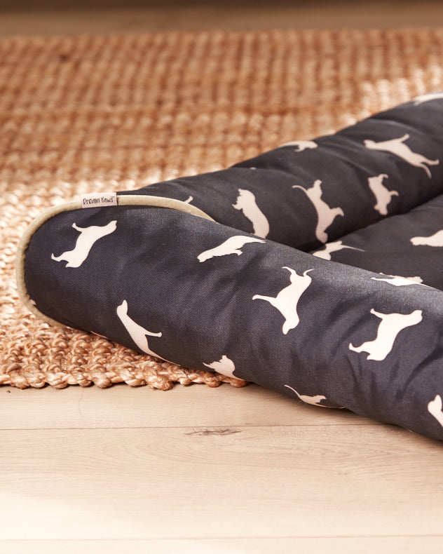 Large Dog Silhouette Pet Bed