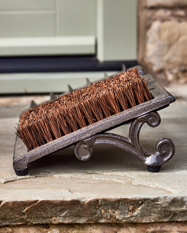 Cast Iron Boot Scraper and Boot Brush Dibor