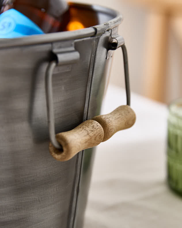 The Bar is Open Beer Bottle Bucket