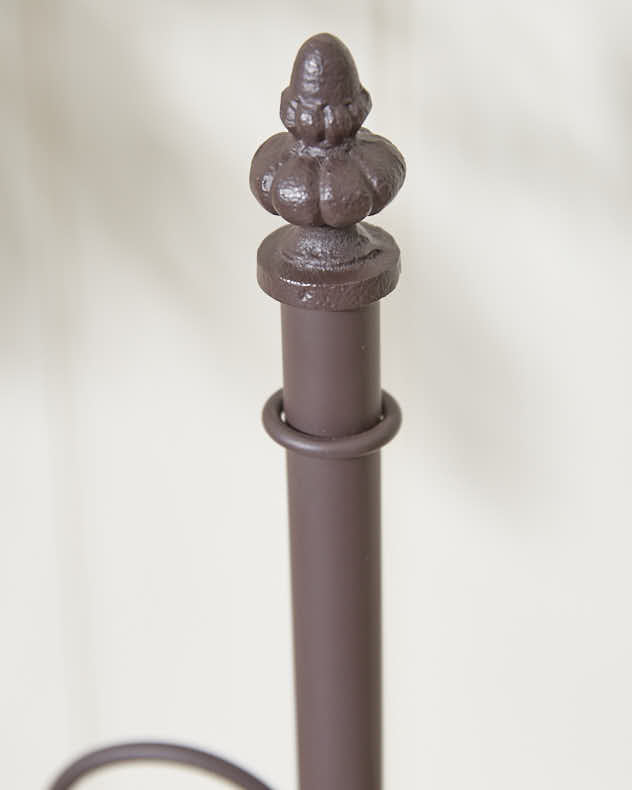 Scrolled Freestanding Toilet Roll Holder