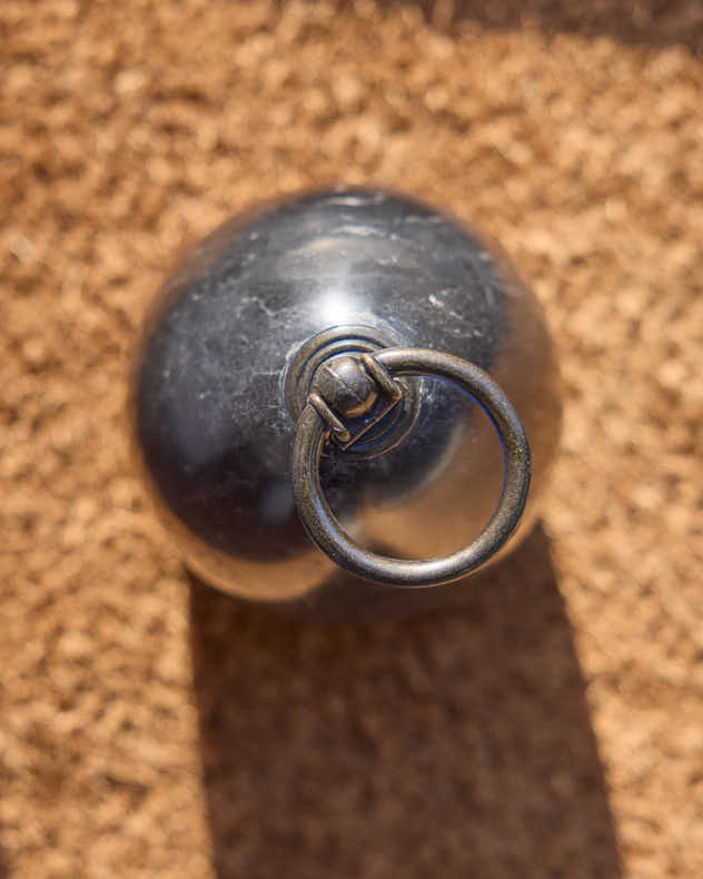 Black Marble Door Stop