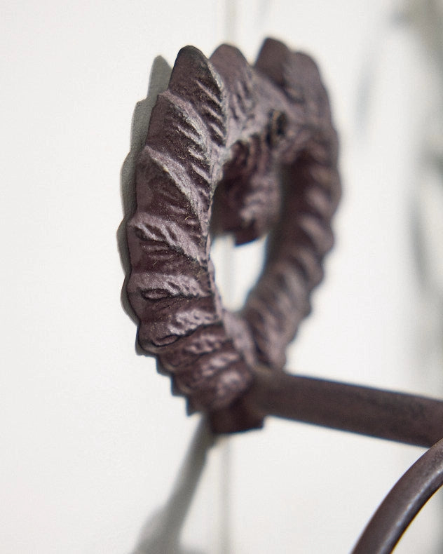 Towel Ring - Isabelle Brown Heart Shaped Towel Ring