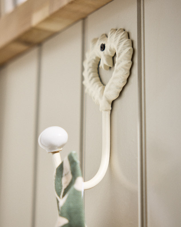 Isabelle Ivory Heart Wall Hook