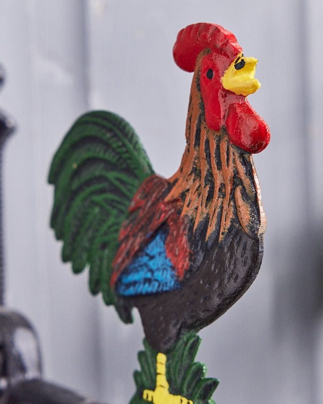 Cast Iron Rooster Door Bell