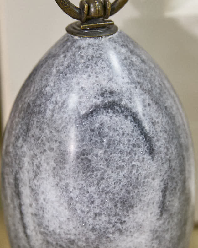 Door Stops - Grey Marble Door Stop