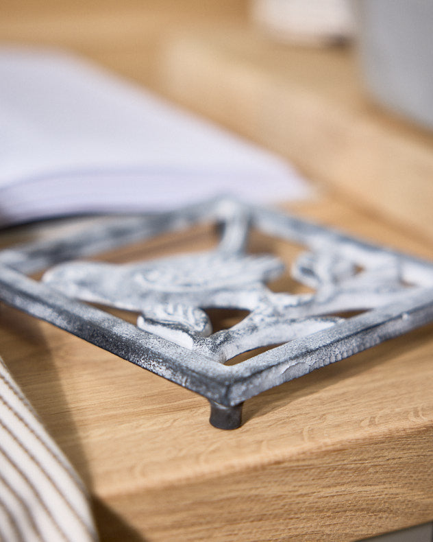 Trivets - French Grey Bird Trivet