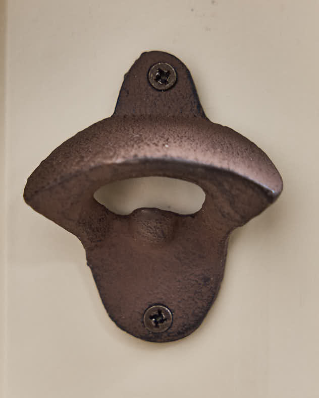 Cast Iron Wall Bottle Opener