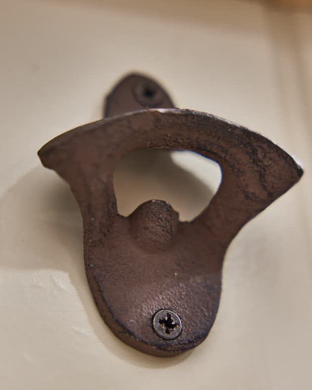 Cast Iron Wall Bottle Opener