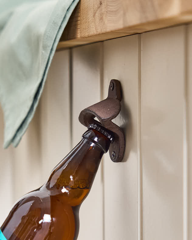 Bottle Openers - Cast Iron Wall Bottle Opener