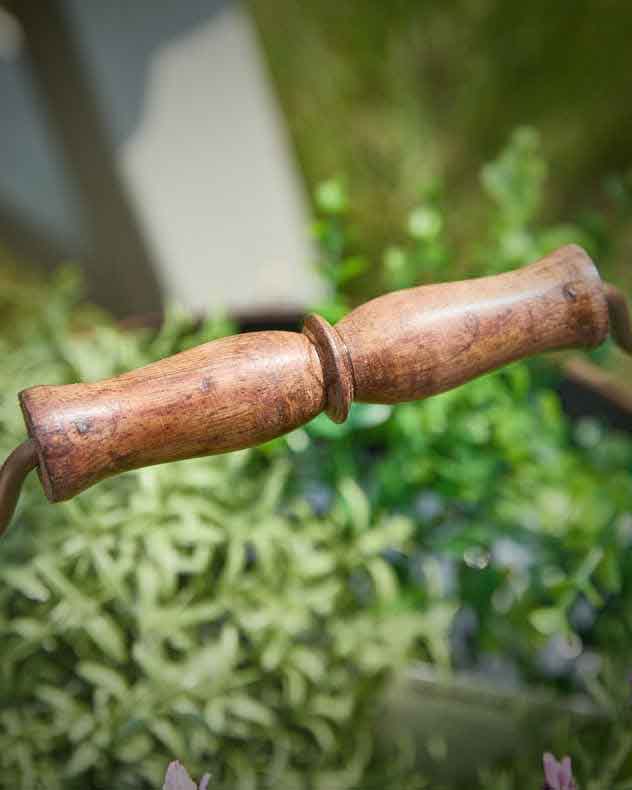Antique Copper Bucket Planter
