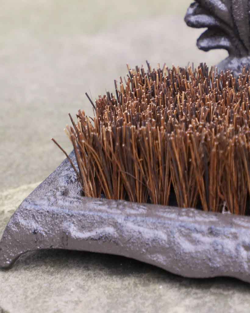 Cast Iron Duck Boot Brush