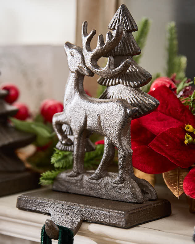 Stocking Holders Set of Two - Reindeer Christmas Stocking Holder