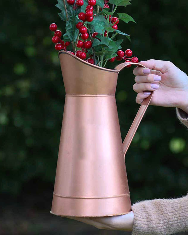 Watertight Copper Jug Vase