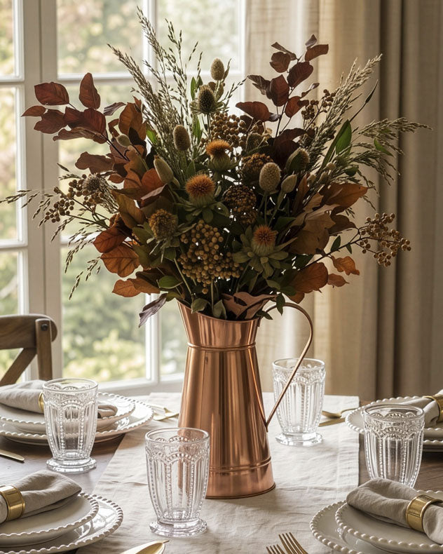 Watertight Copper Jug Vase