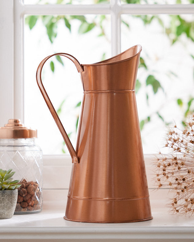 Watertight Copper Jug Vase