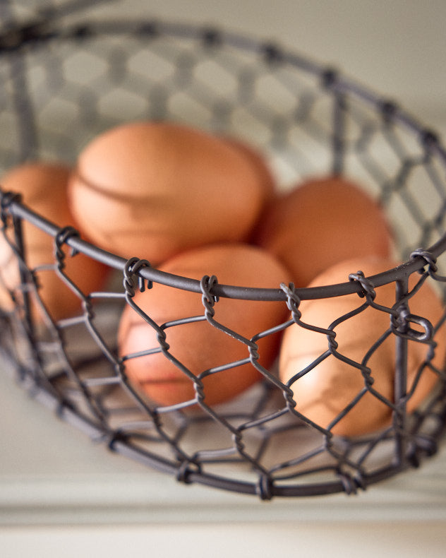 Farmhouse Hen Egg Basket