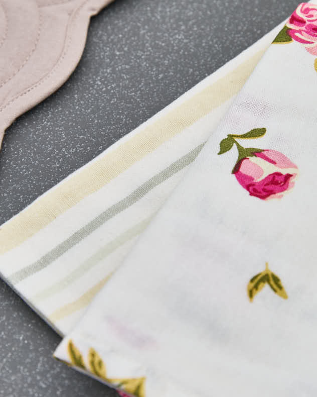 Napkins - Set of 2 Helmsley Blush Cloth Napkins