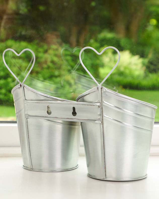 Double Wall Hanging Herb Plant Pots