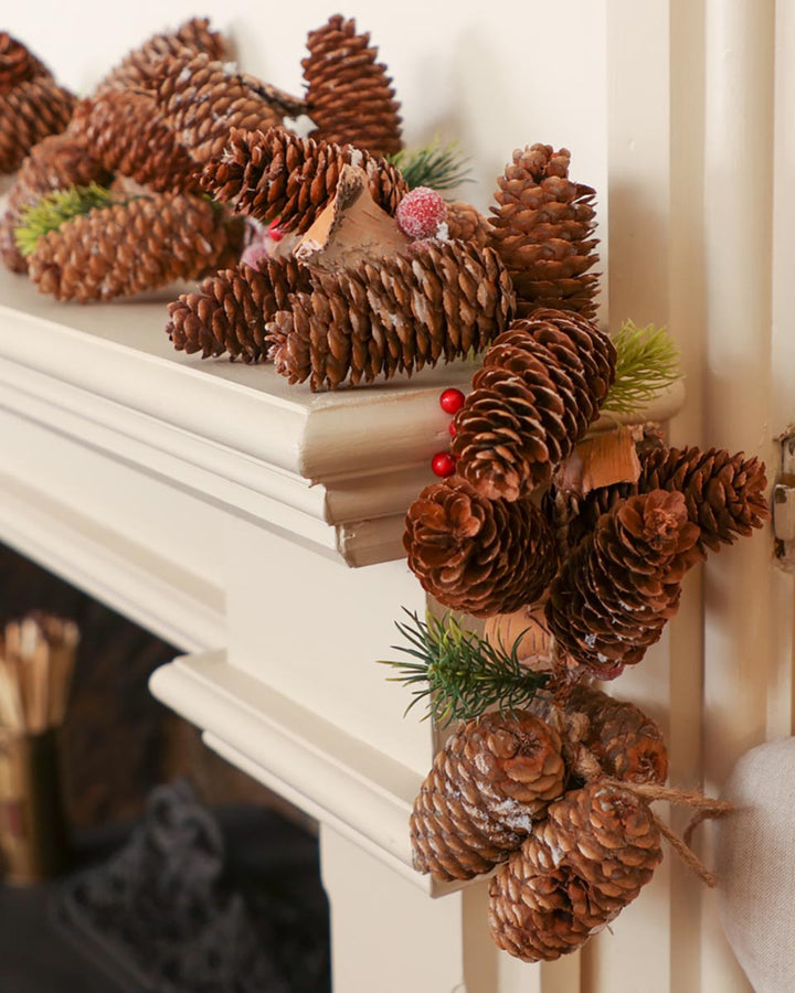 Frosted Berries Christmas Garland 120cm