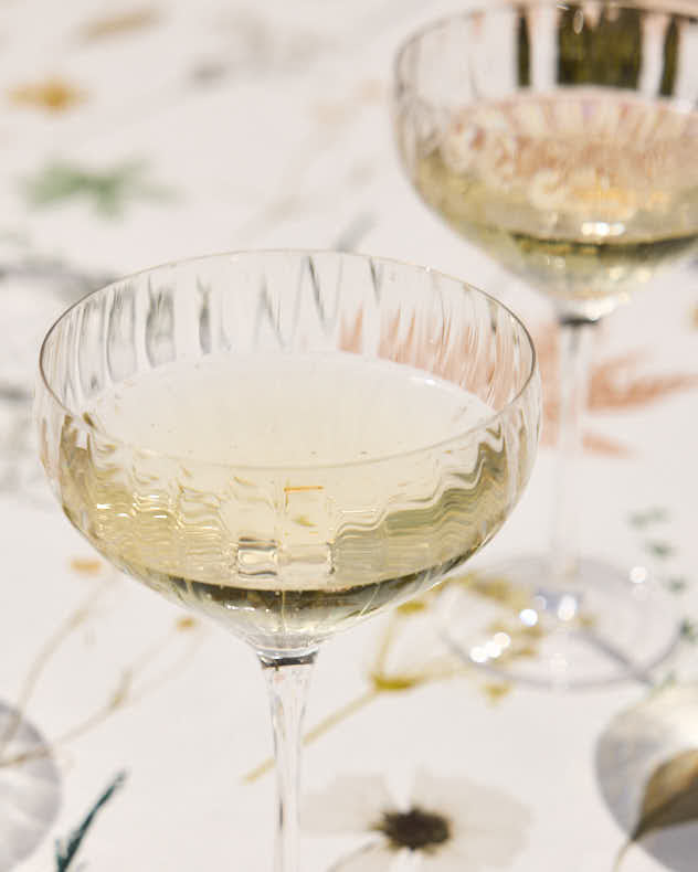 Set of 4 Champagne Saucers
