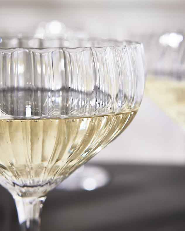 Set of 4 Champagne Saucers