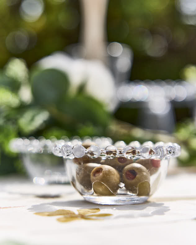 Set of 2 Mini Bella Perle Glass Bowls