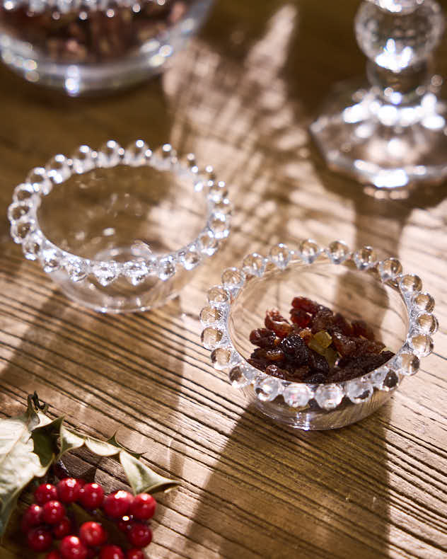 Set of 2 Mini Bella Perle Glass Bowls