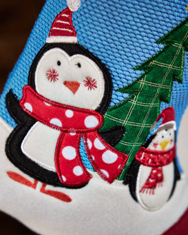 Stockings - Personalised Penguin Christmas Stockings