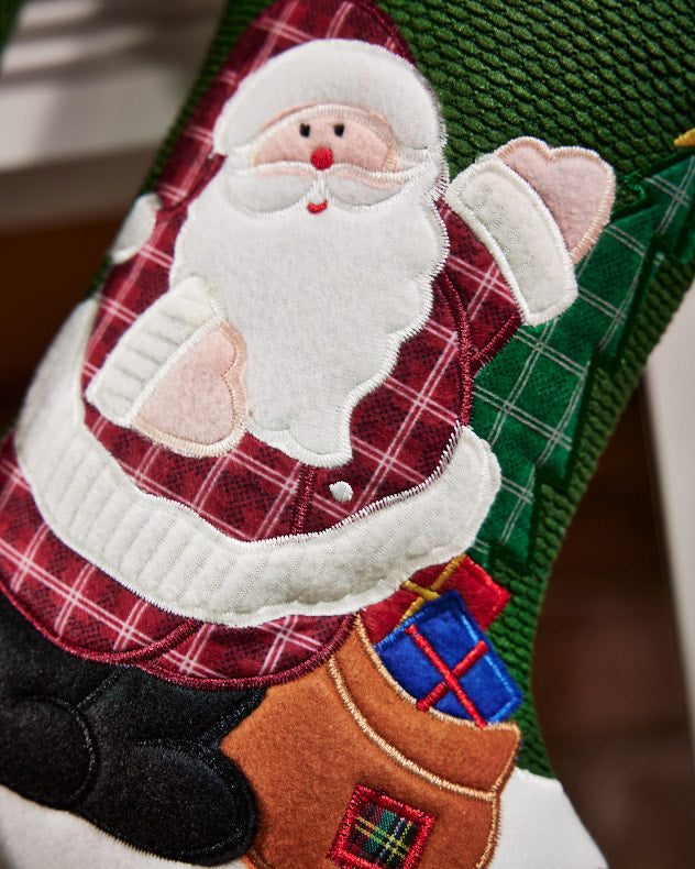 Personalised Santa Claus Children's Christmas Stocking