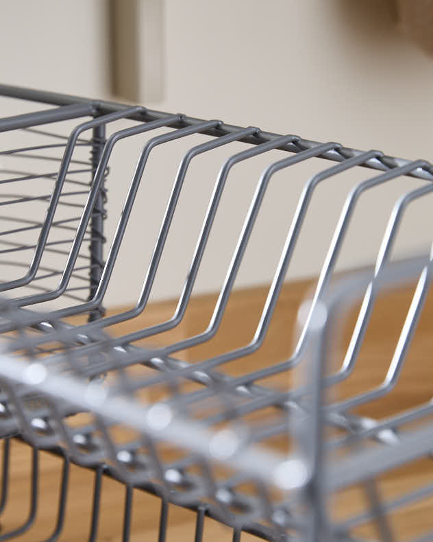 Cast Iron Two Tier Dish Drainer
