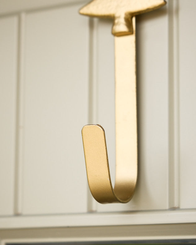 Wreath Hangers - Gold Christmas Tree Wreath Hanger
