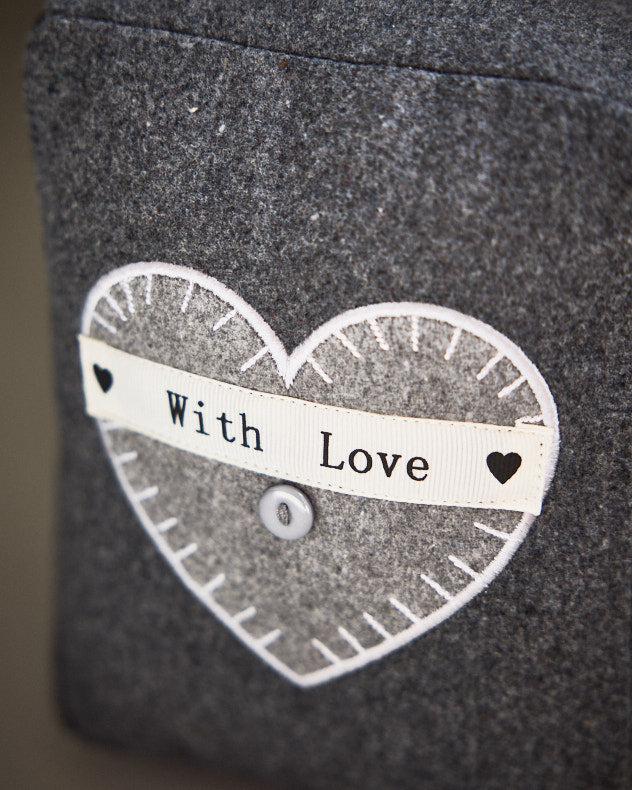 With Love French Country Door Stop