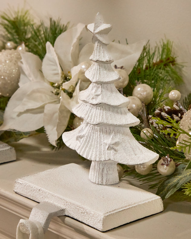 Stocking Holders - White Stocking Holder Collection
