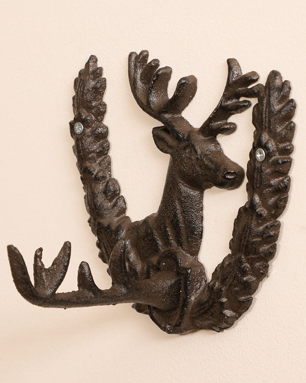 Cast Iron Deer Wall Hook