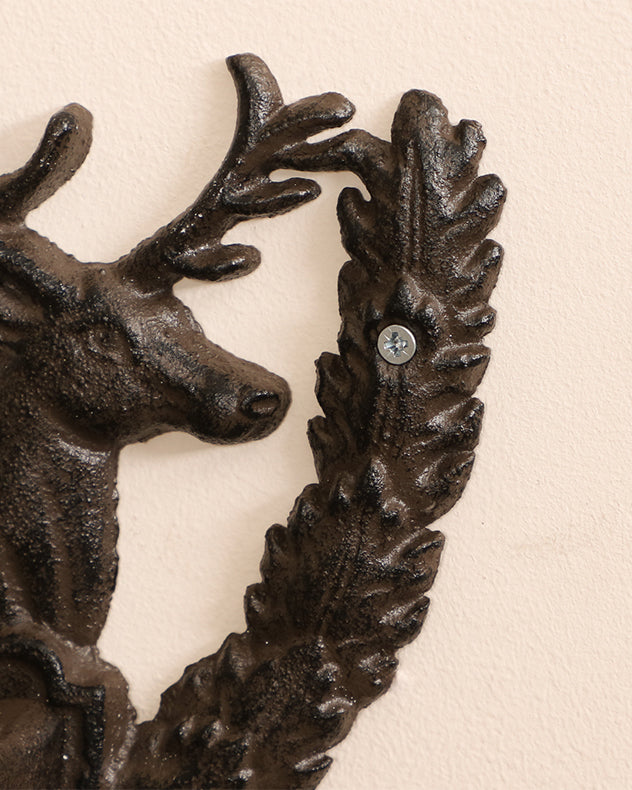 Cast Iron Deer Wall Hook