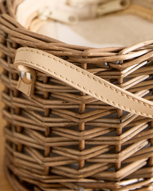 Wicker Champagne Cooler Basket