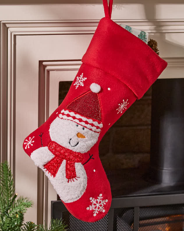 Jolly Red Children's Christmas Stocking