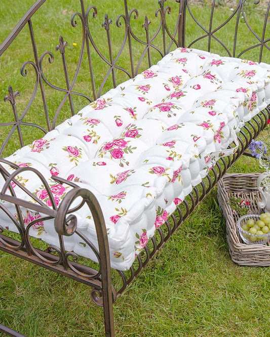 Helmsley Blush Garden Bench Cushion