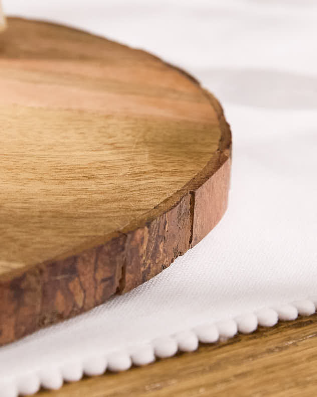 Wooden Cheese Platter Gift Set