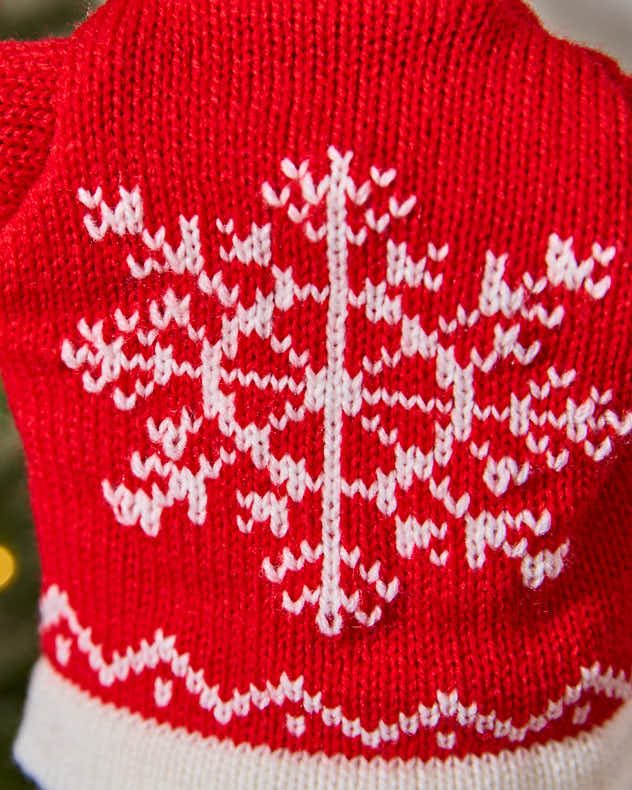 Red Festive Jumper Tree Decoration