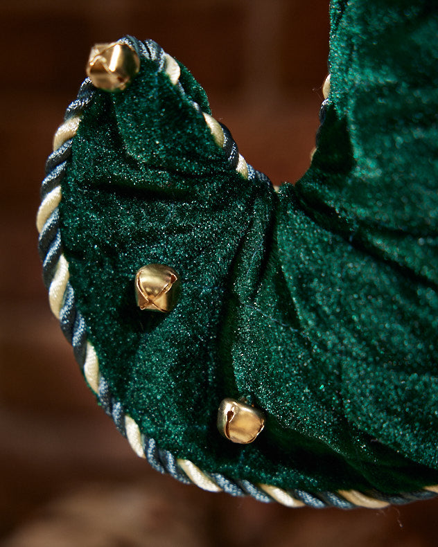 Stockings - Personalised Jingle Bell Green Christmas Stocking