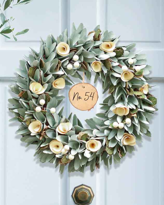 Personalised Lambeth Spring Wreath