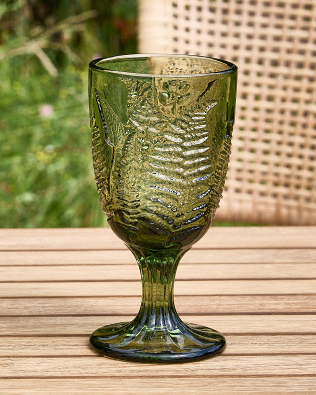 Grünes Blatt Weinkelch