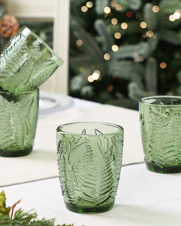 Green Leaf Tumblers