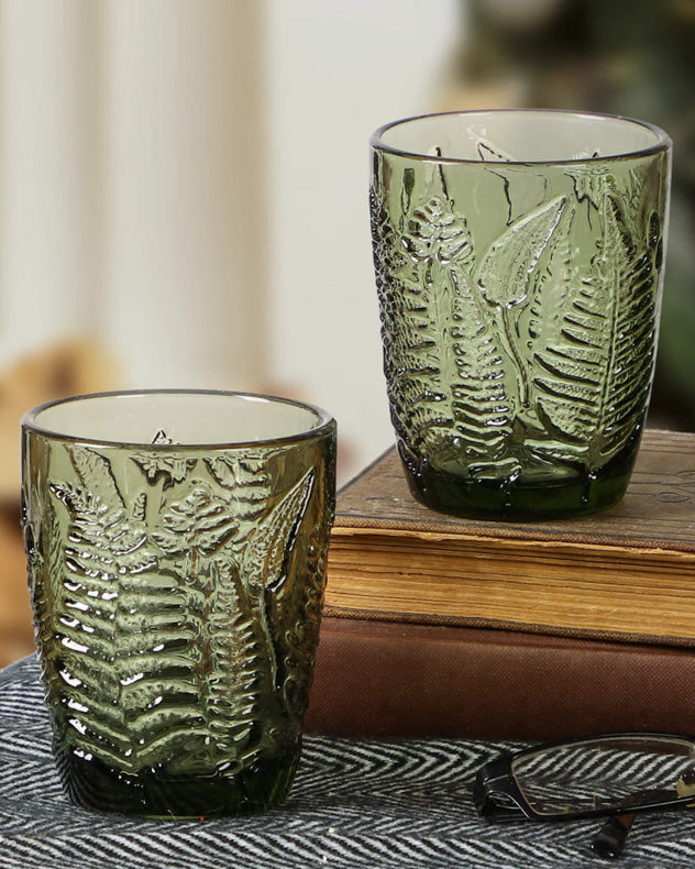 Green Leaf Tumblers