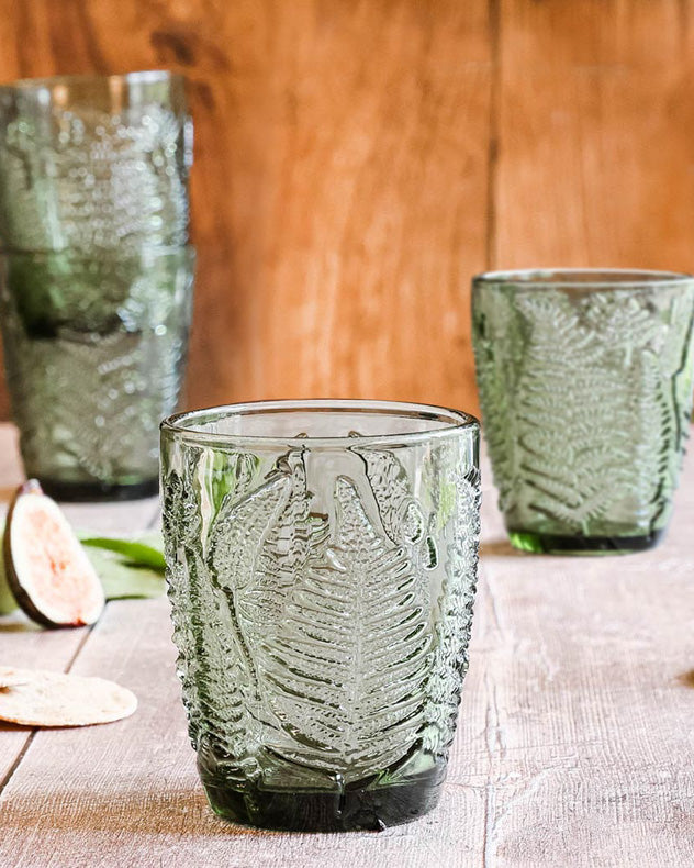 Green Leaf Tumblers