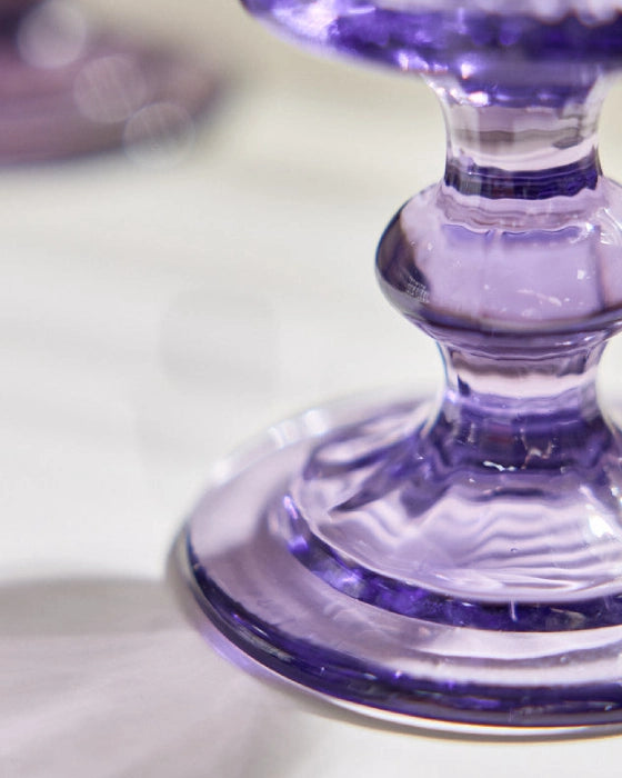 Lavender Wine Goblet bottom