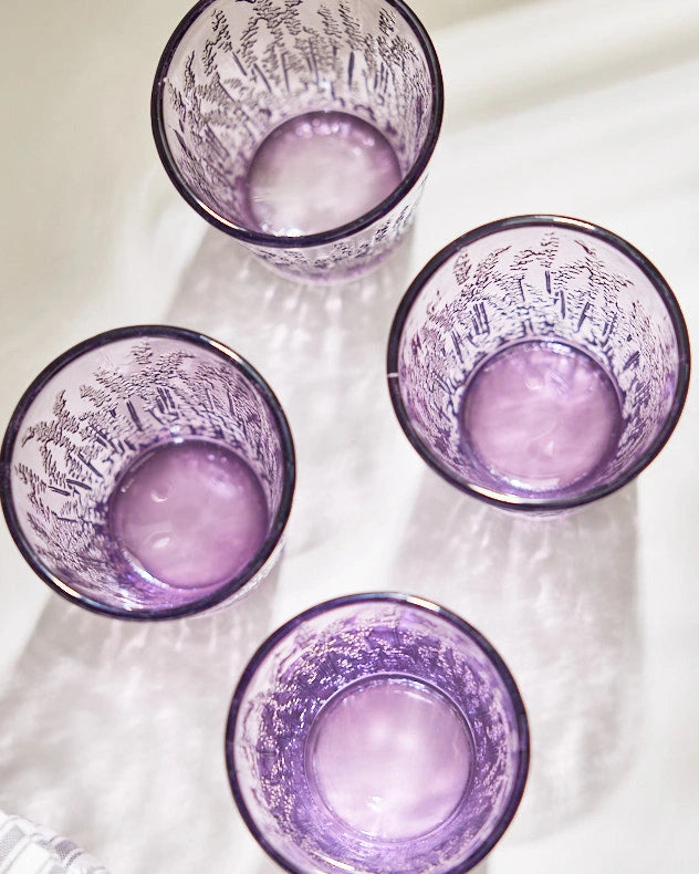 Lavender Tumblers Top view